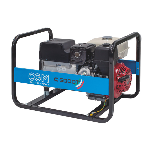 C5000T elverk bensin bak