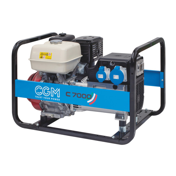CGM C7000E 1-FAS 7 kVA Elverk Elstart