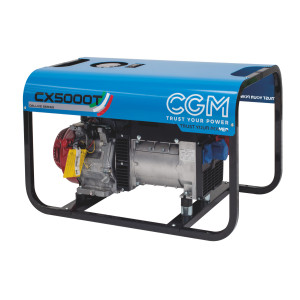 CX5000T elverk bensin front