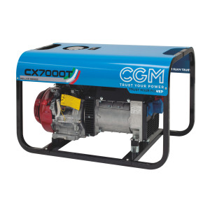 CX7000 elverk bensin front