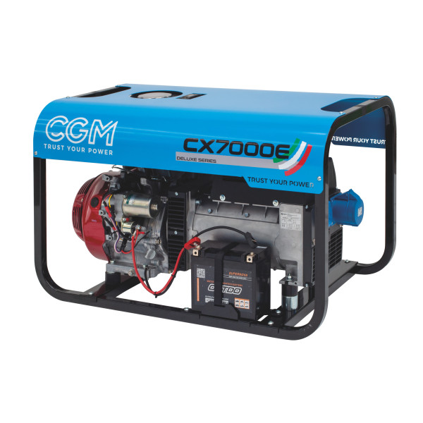 CGM CX7000E 1-FAS 7 kVA Elverk Elstart