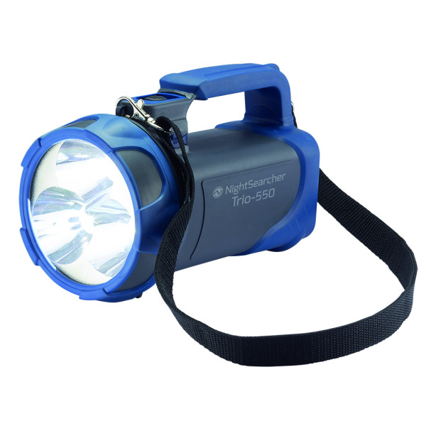 Trio 550 Blå Sökarlampa / Handstrålkastare