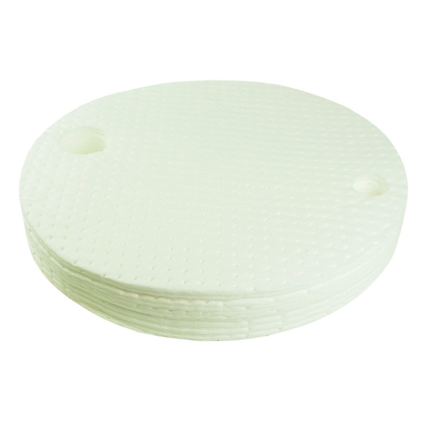 Toppskydd för oljefat vit 1