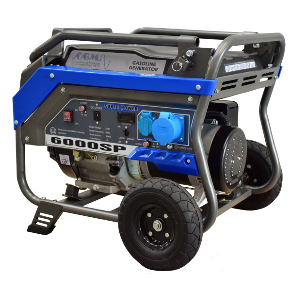 CGM 6000SP 6 kVA 1-Fas Elverk Bensin