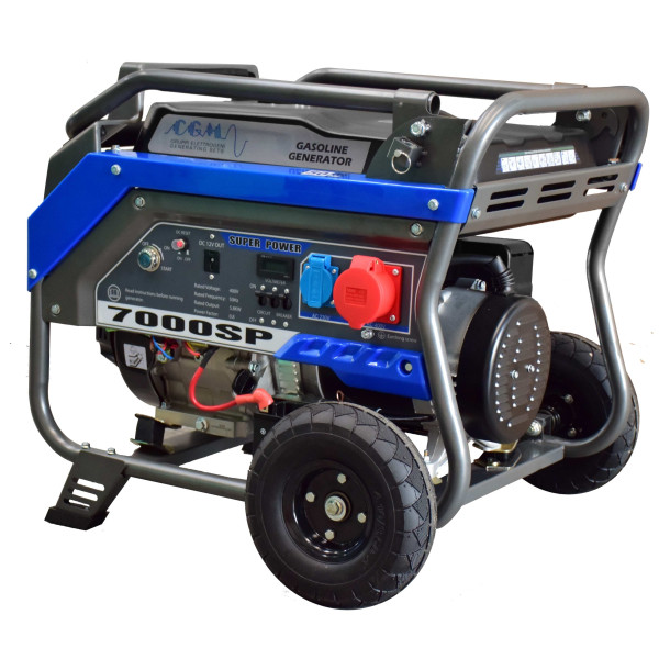 CGM 7000SPTE 1/3 FAS 7 kVA Elverk Bensin Med Elstart