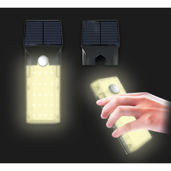 Nexun 2-IN-1 Solcell Vägglampa LED