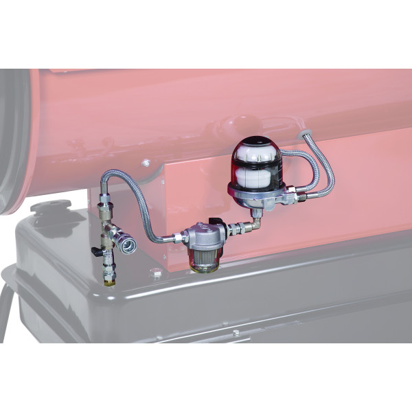 Extern bränsletanksanslutning med avluftare GE