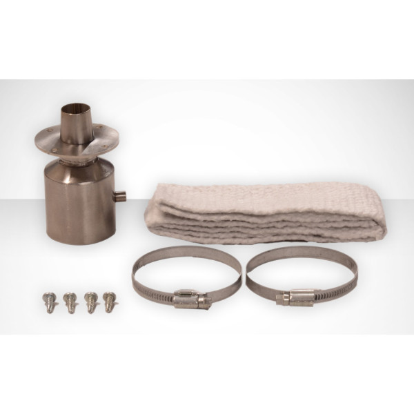 Ljuddämpare med adapter